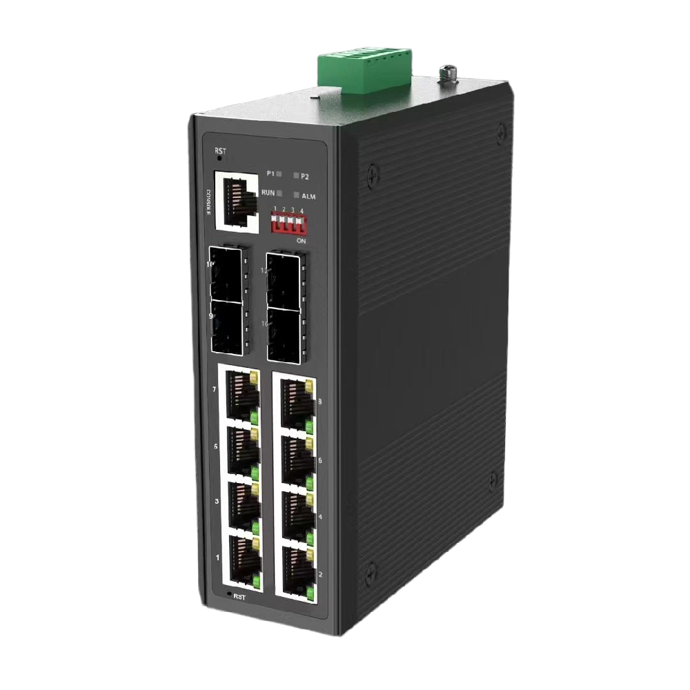 导轨式管理型交换机